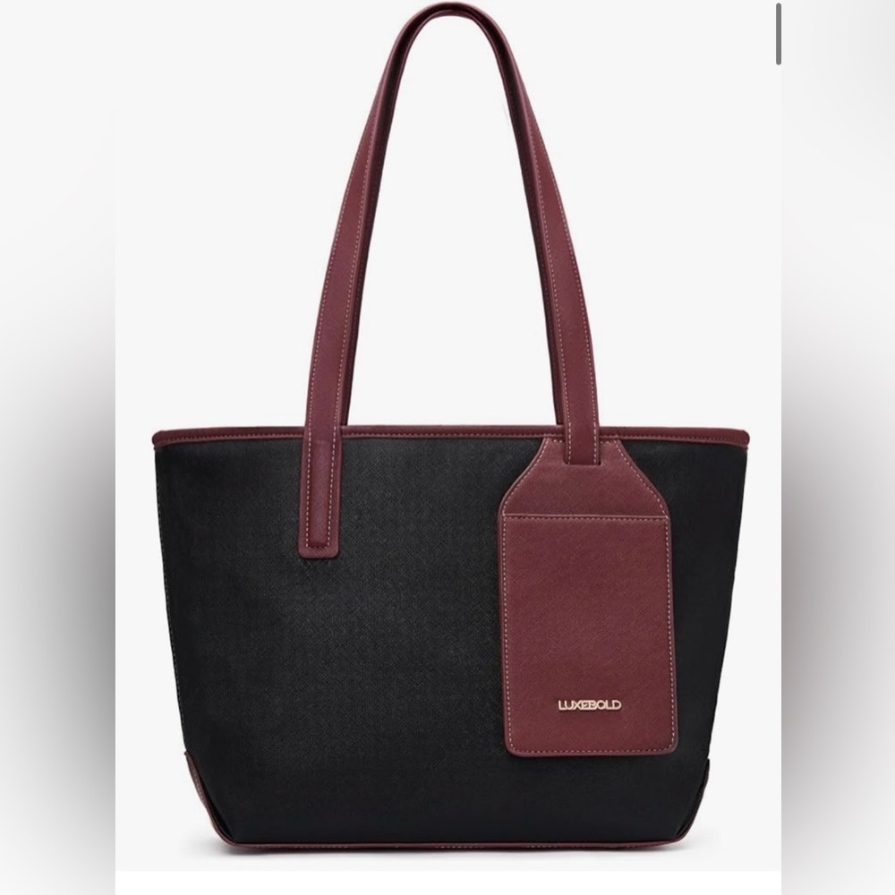 Black and Brown Tote Bag